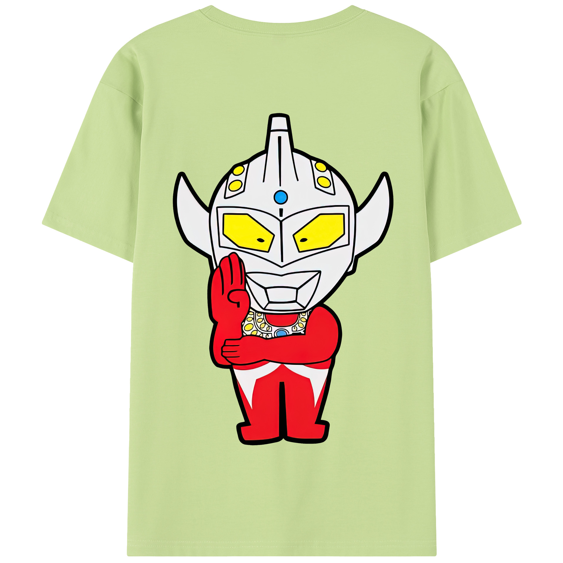 （画像用） ウルトラマン Ultraman 綿100％半袖Tシャツ（背面プリント）